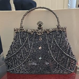Elegant Beaded Evening Bag